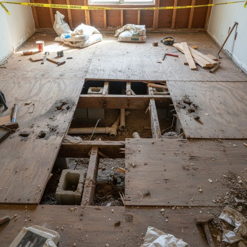 Underfloor Repair in Wilmington, NC